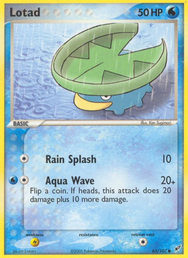 Lotad, 63/107