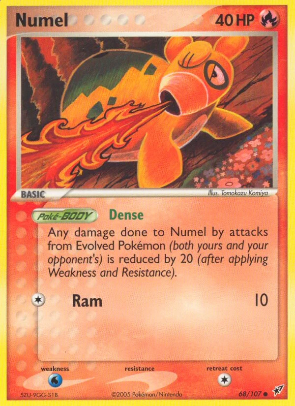 Numel, 68/107