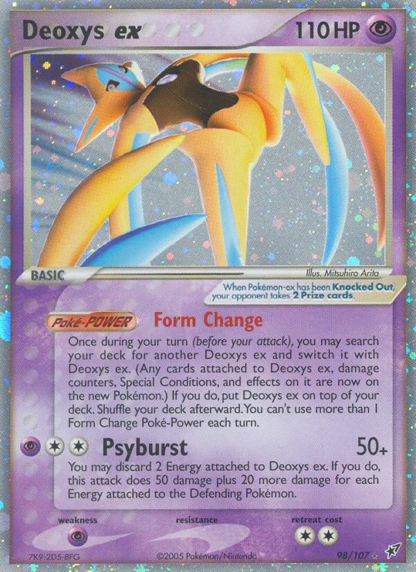 Deoxys ex, 98/107