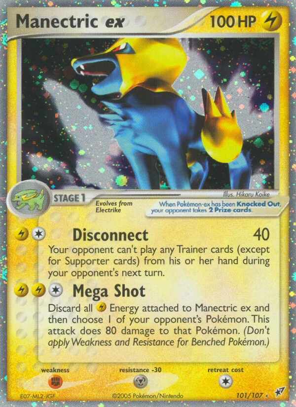 Manectric ex, 101/107