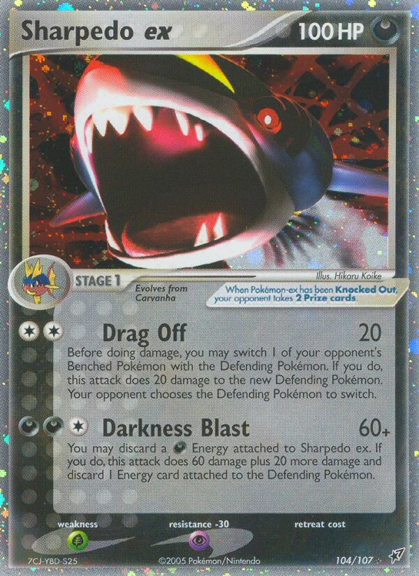 Sharpedo ex, 104/107