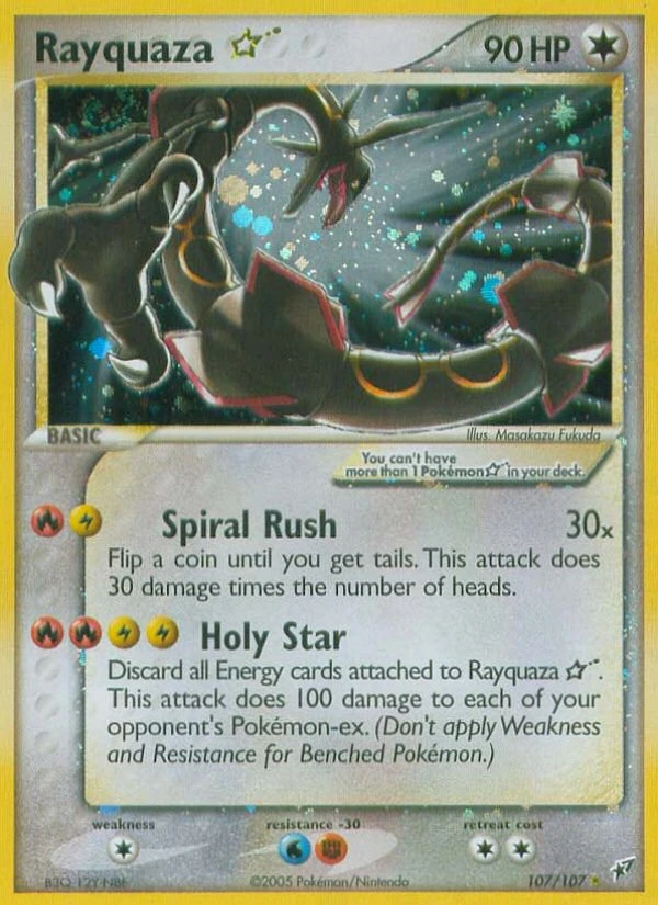 Rayquaza ★, 107/107