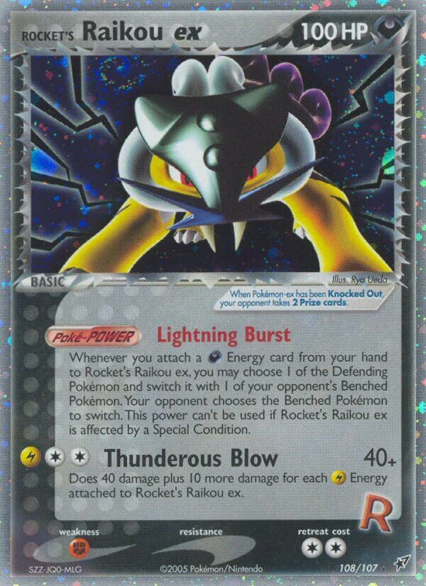 Rocket's Raikou ex, 108/107