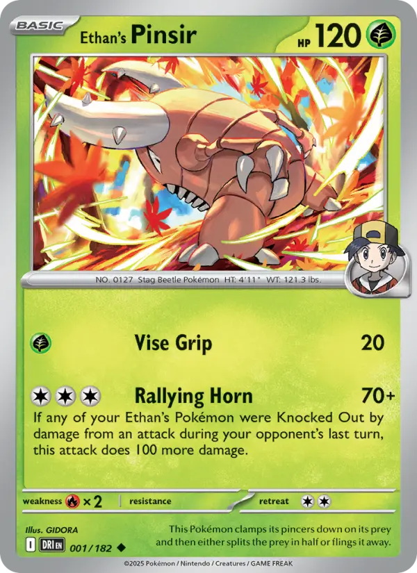 Ethan's Pinsir, 001/182