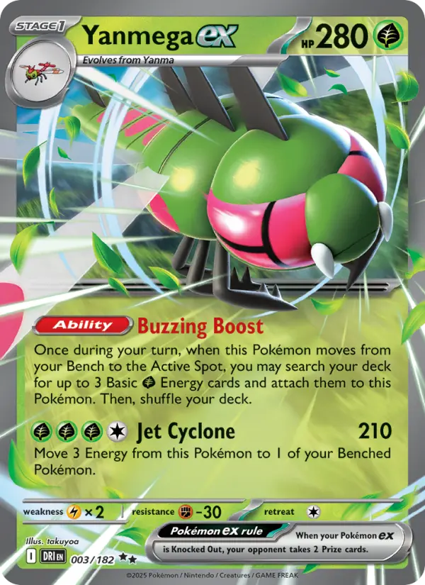 Yanmega ex, 003/182