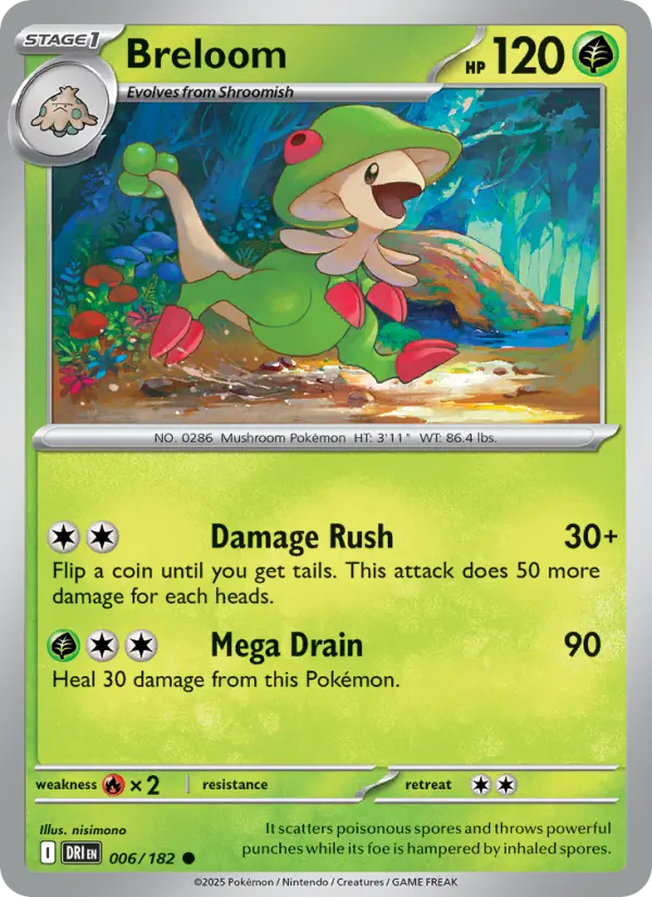 Breloom, 006/182