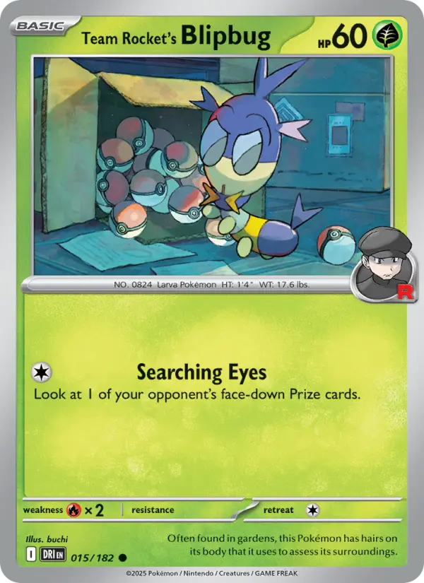 Team Rocket's Blipbug, 015/182