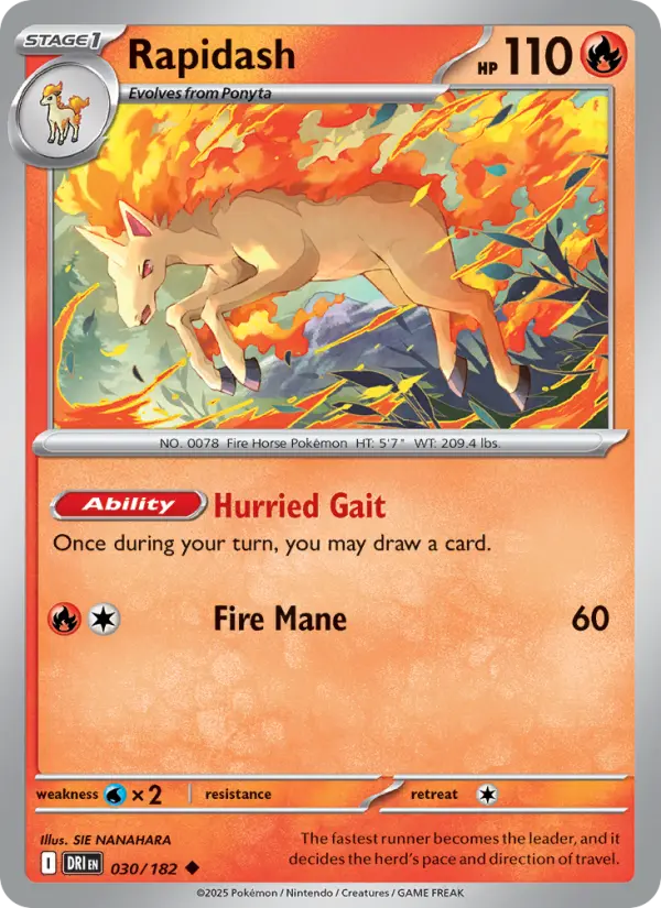 Rapidash, 030/182