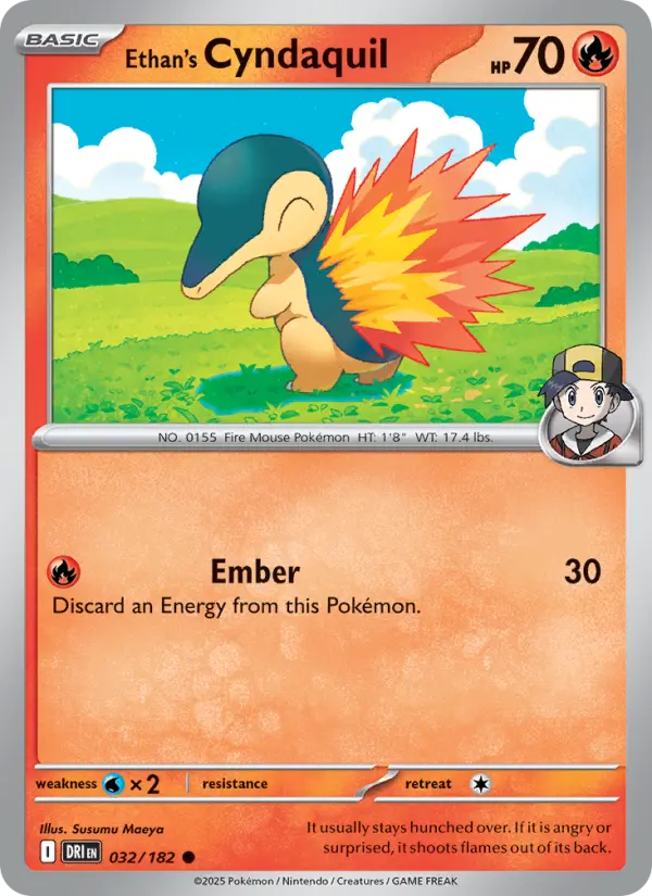 Ethan's Cyndaquil, 032/182