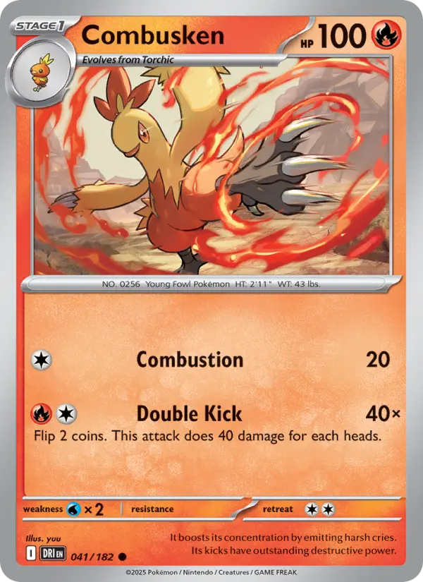 Combusken, 041/182