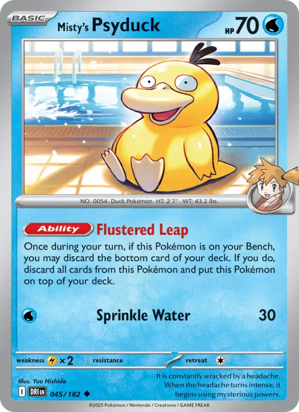 Misty's Psyduck, 045/182
