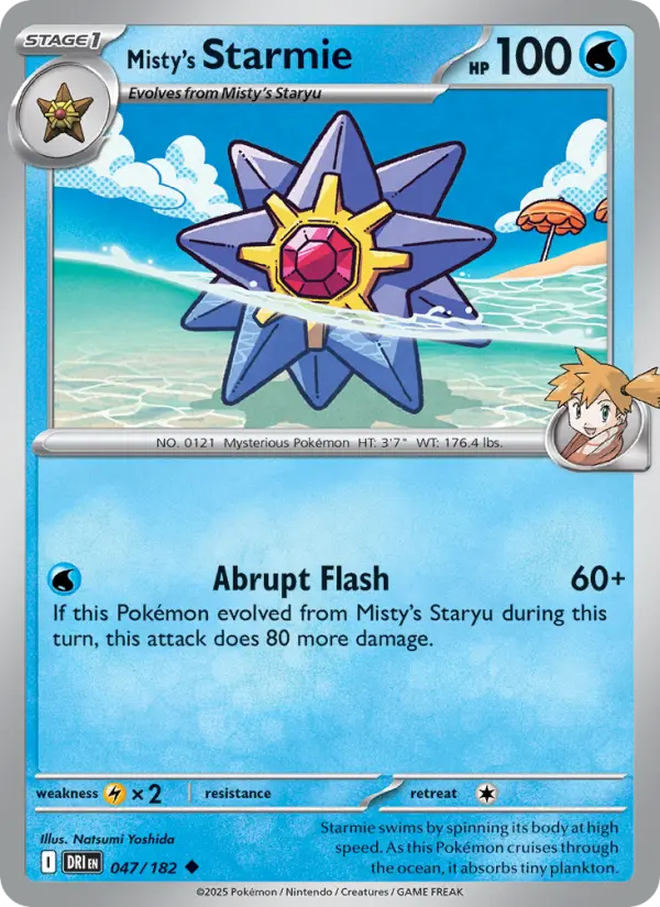 Misty's Starmie, 047/182