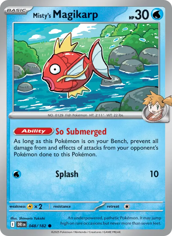 Misty's Magikarp, 048/182