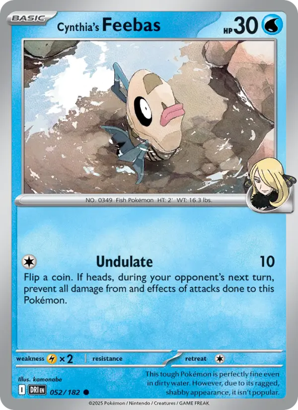 Cynthia's Feebas, 052/182