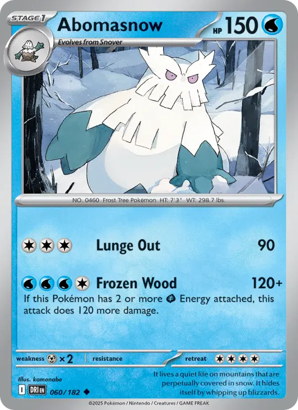 Abomasnow, 060/182