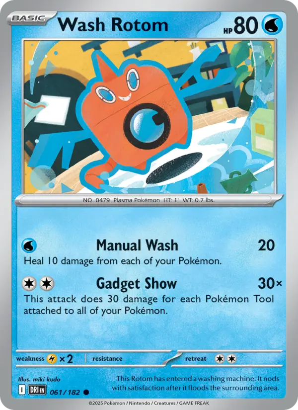 Wash Rotom, 061/182