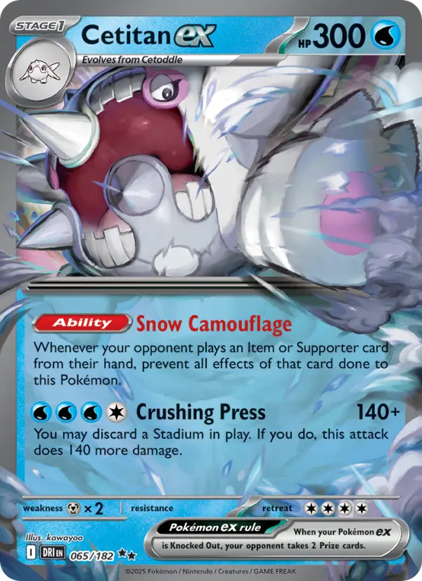 Cetitan ex, 065/182