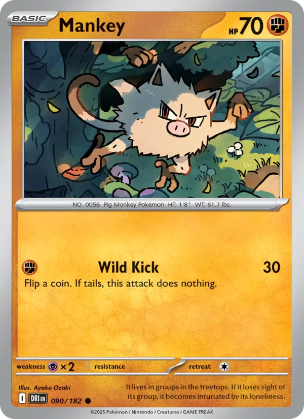 Mankey, 090/182