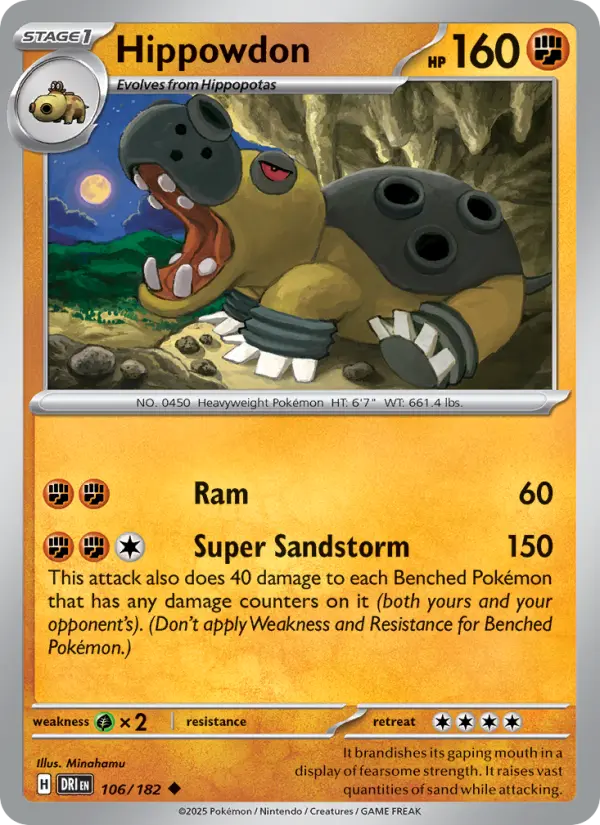 Hippowdon, 106/182