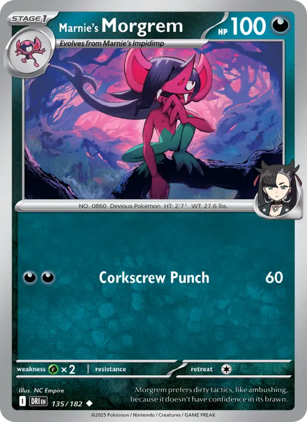Marnie's Morgrem, 135/182