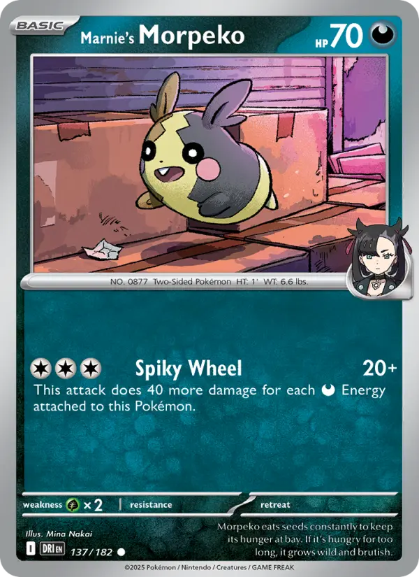Marnie's Morpeko, 137/182