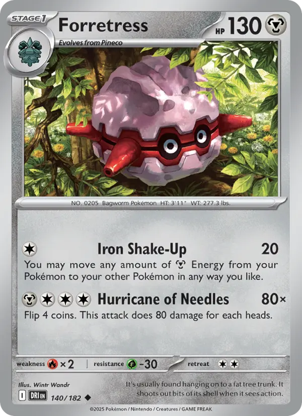 Forretress, 140/182
