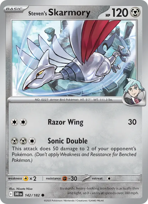 Steven's Skarmory, 142/182