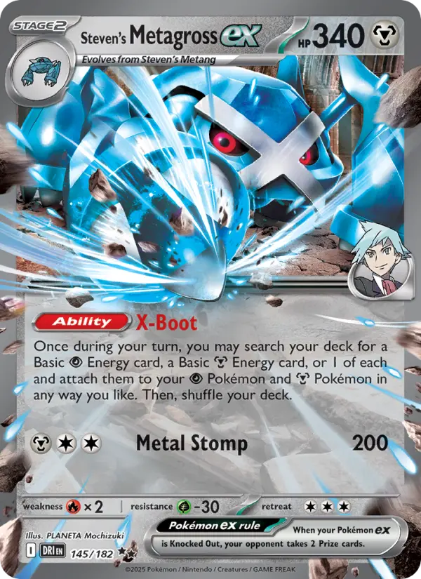Steven's Metagross ex, 145/182