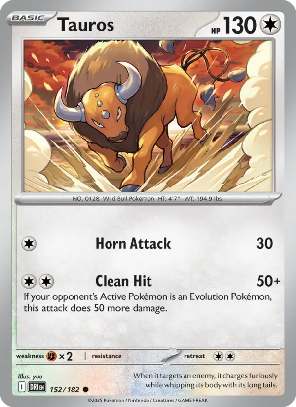 Tauros, 152/182