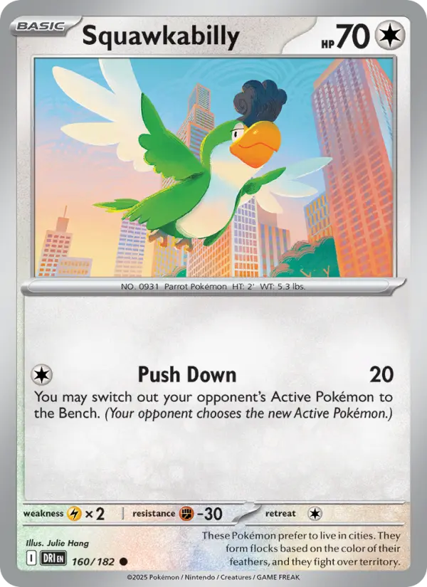 Squawkabilly, 160/182