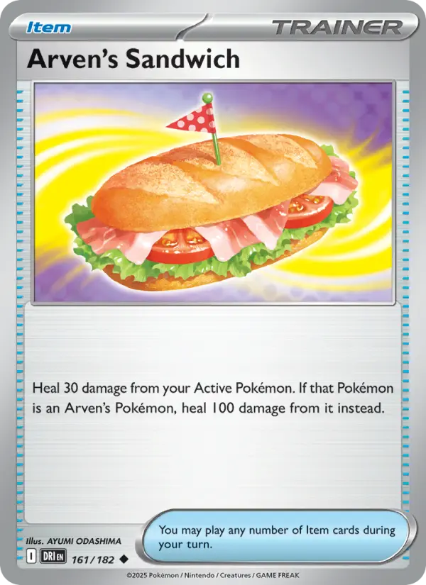 Arven's Sandwich, 161/182