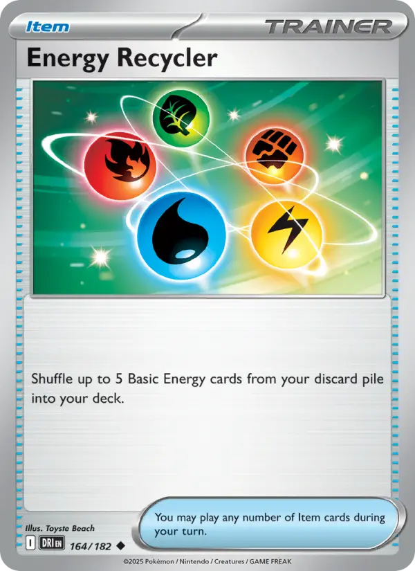 Energy Recycler, 164/182