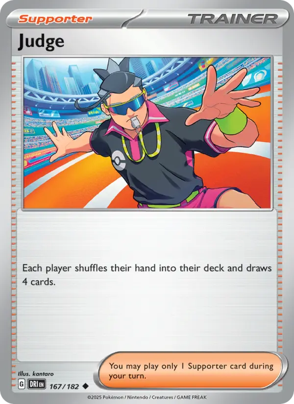 Judge, 167/182