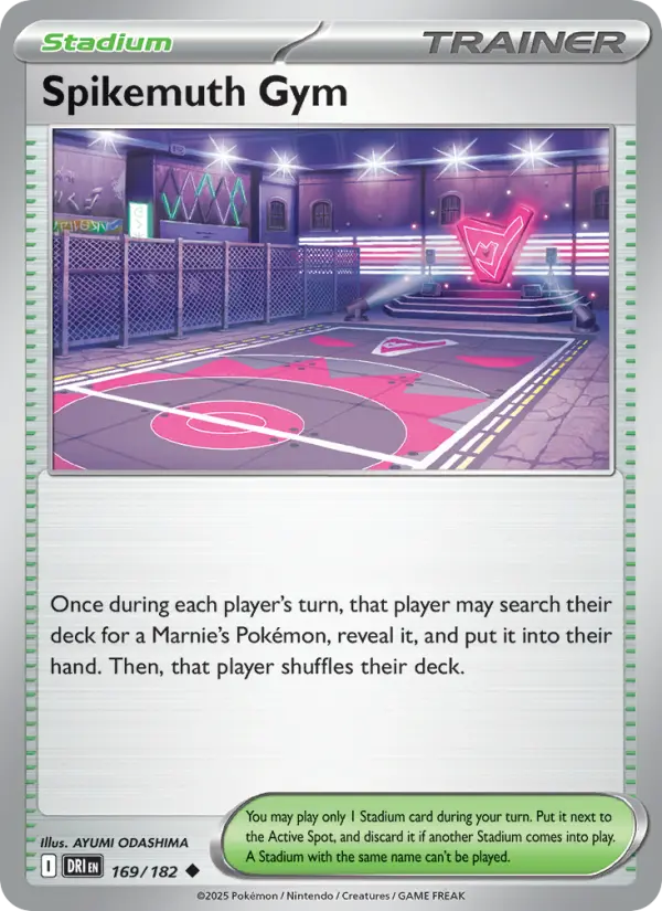 Spikemuth Gym, 169/182