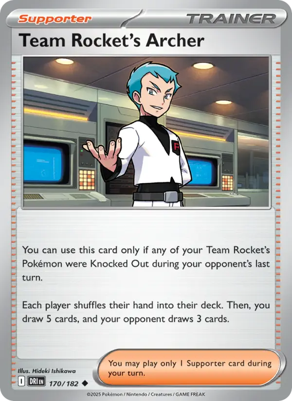 Team Rocket's Archer, 170/182