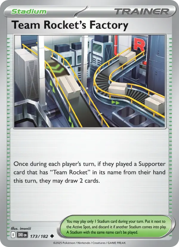 Team Rocket's Factory, 173/182
