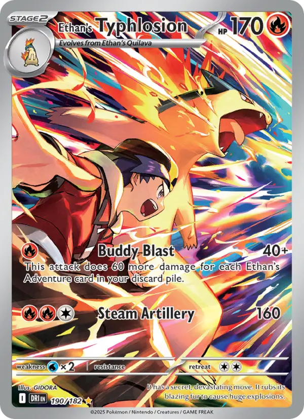 Ethan's Typhlosion, 190/182