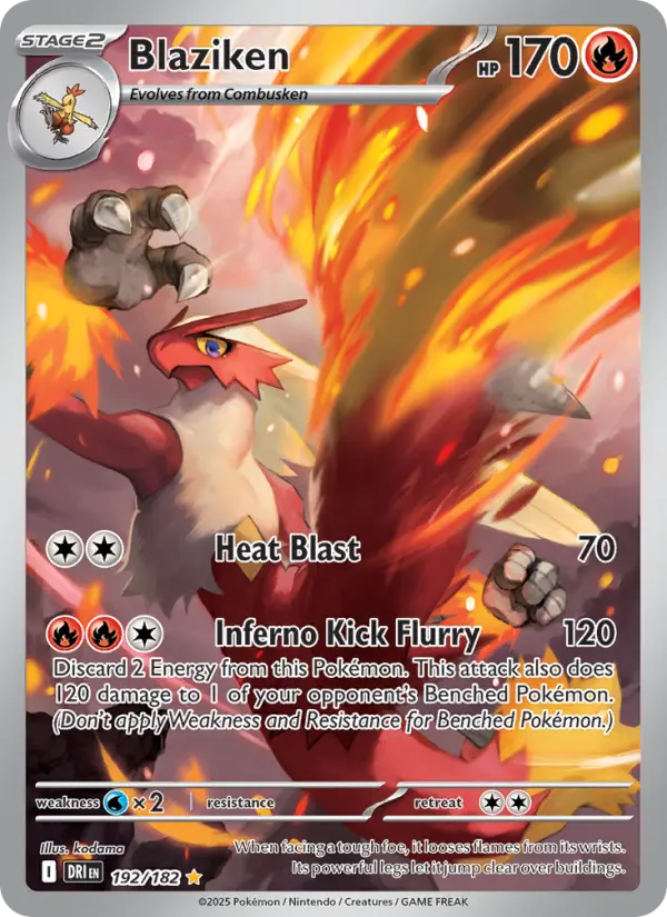 Blaziken, 192/182