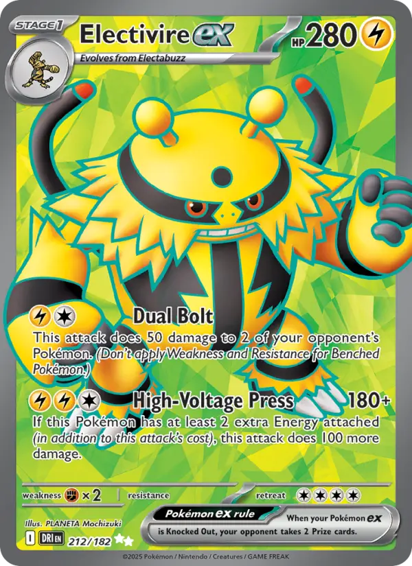 Electivire ex, 212/182