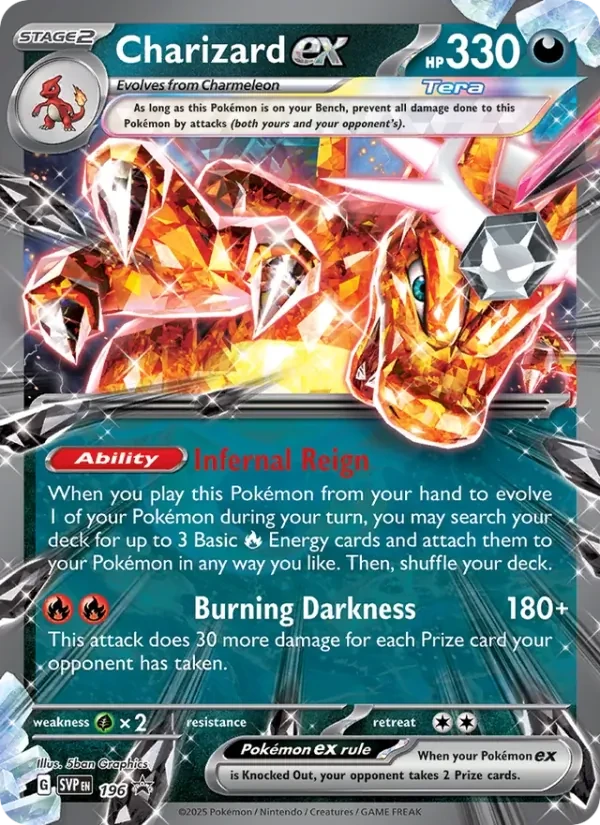 Charizard ex, SVP196