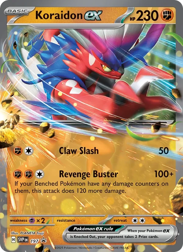 Koraidon ex, SVP197