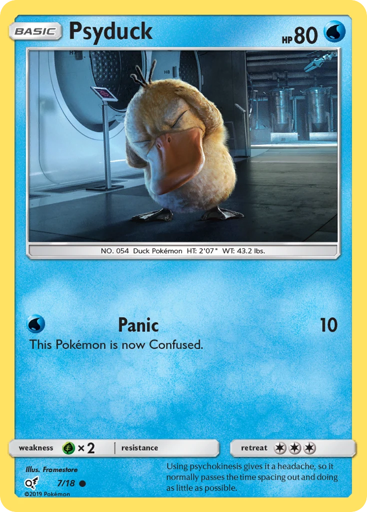 Psyduck, 007/018
