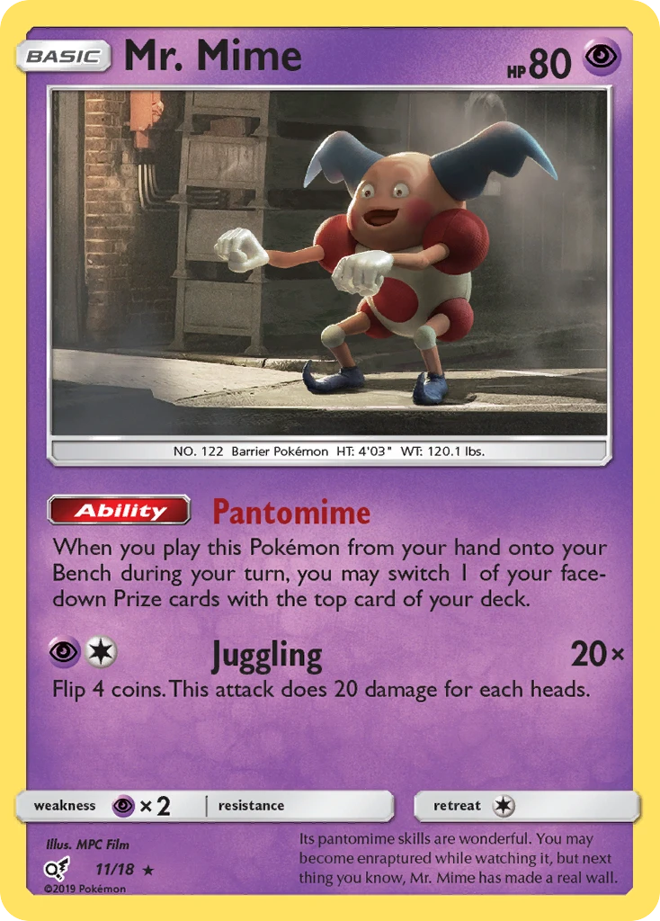Mr. Mime, 011/018