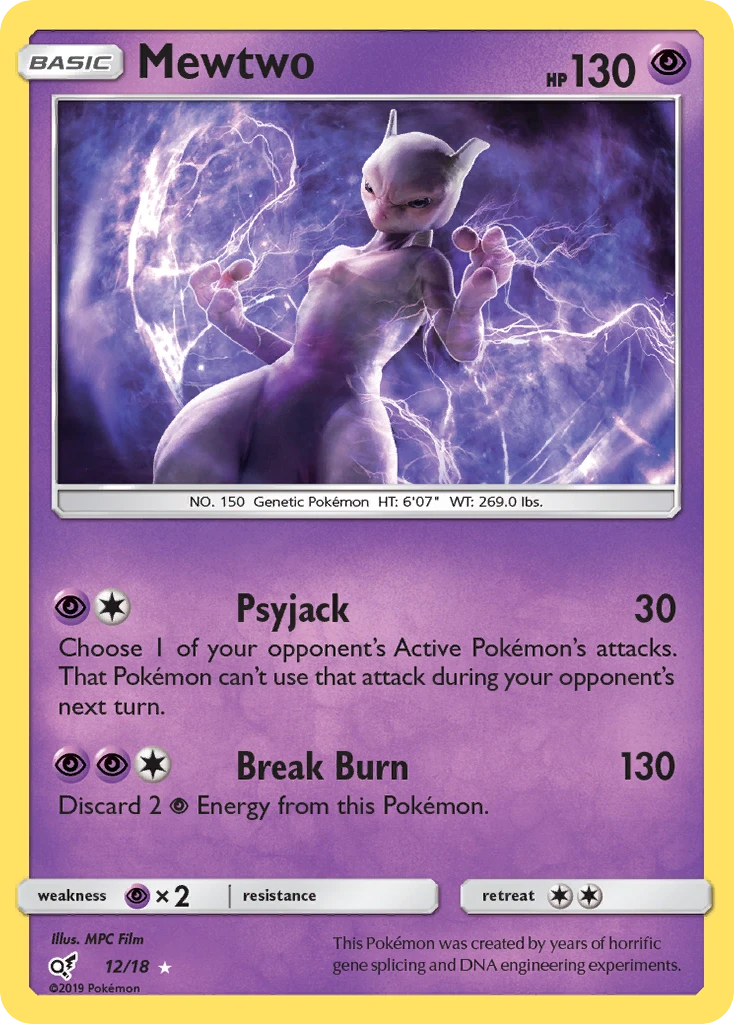 Mewtwo, 012/018