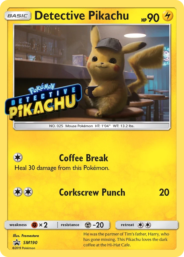 Detective Pikachu, SM190/SM248