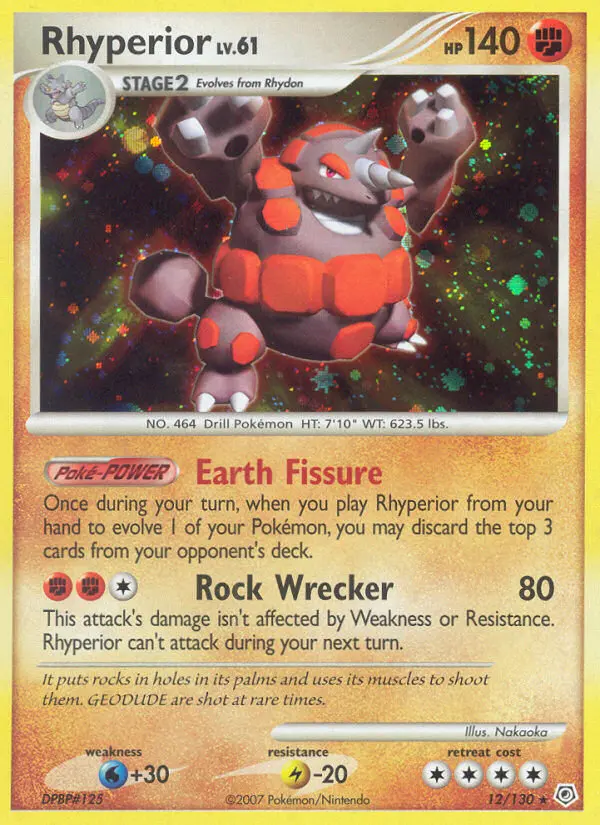 Rhyperior, 12/130