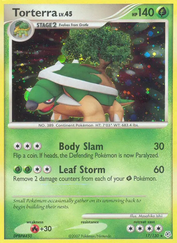 Torterra, 17/130