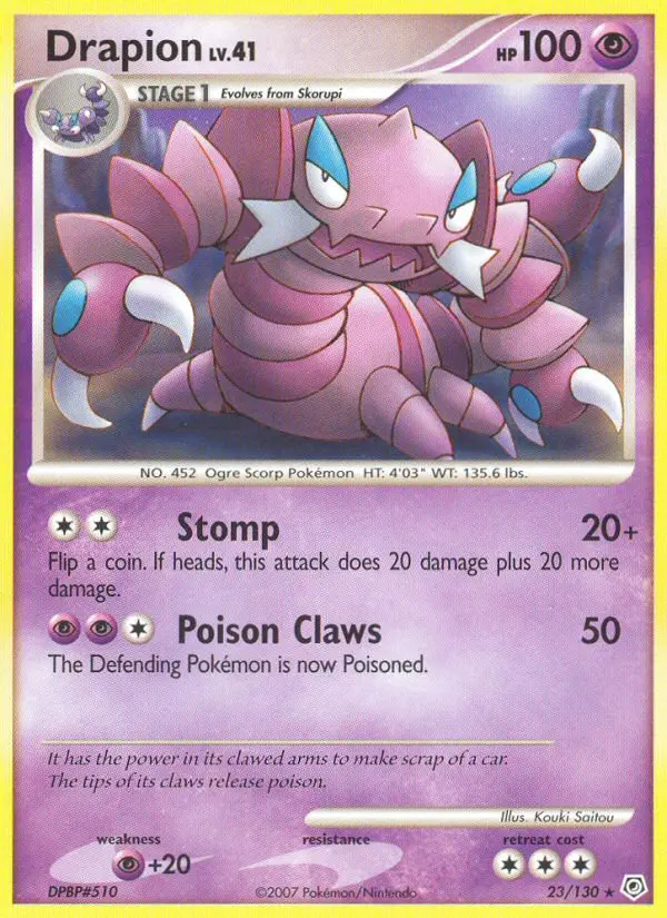 Drapion, 23/130