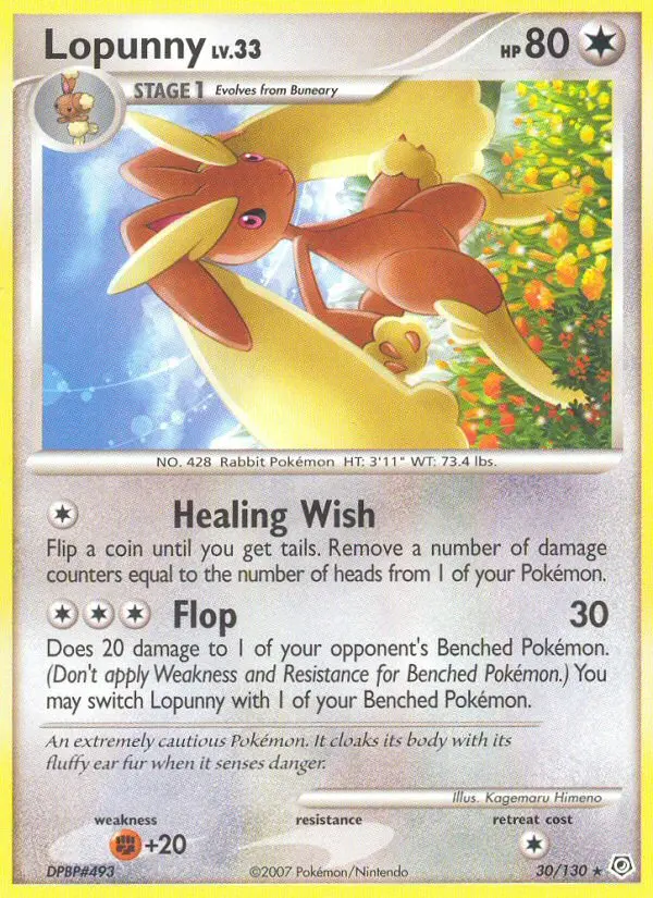 Lopunny, 30/130