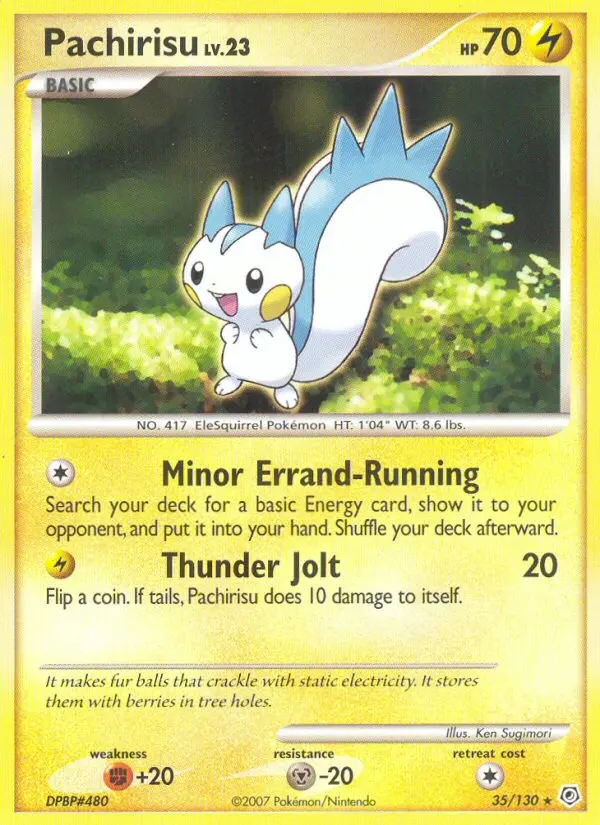 Pachirisu, 35/130